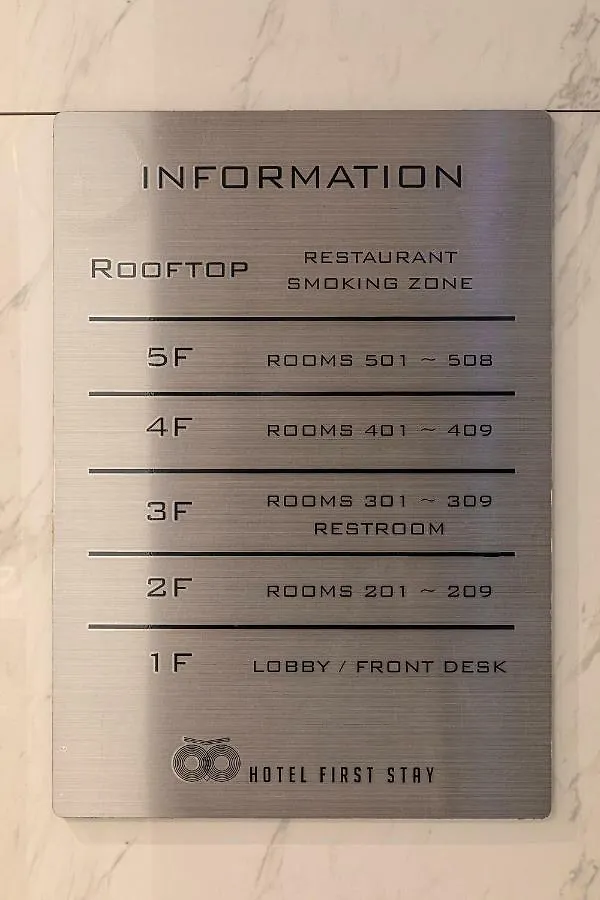 Hotel First Stay Myeongdong Seoel